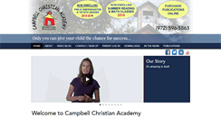 Desktop Screenshot of campbellchristianacademy.com